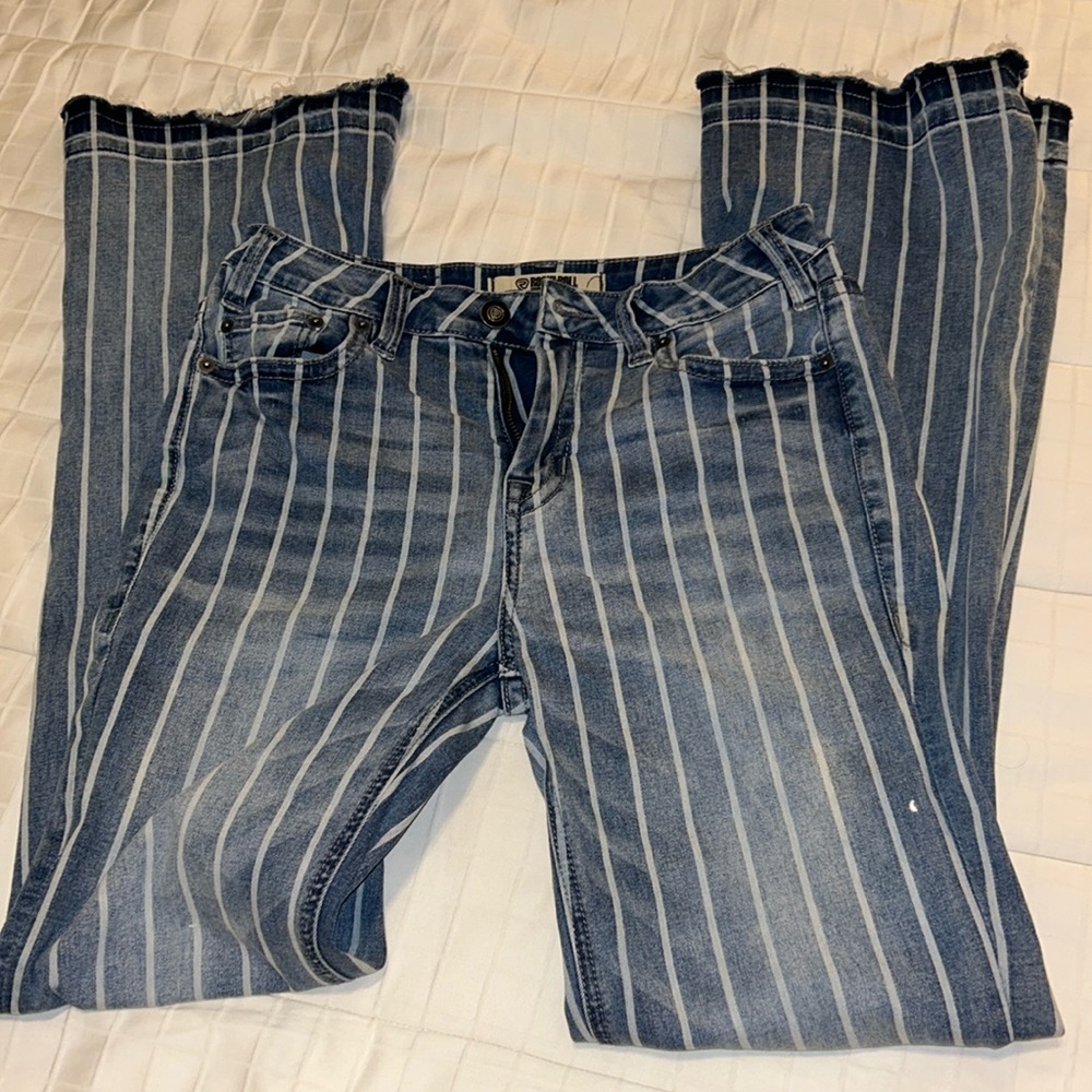 Rock & Roll Denim High rise trousers
